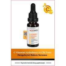 New Well Aydınlatıcı ve Cilt Tonu Eşitleyici Vitamin C Serumu 20 ML