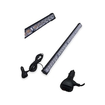 9V-36V Led Bar Off-Road Sarı Çakarlı (Çakar Tepe Lamba) (60 Cm)