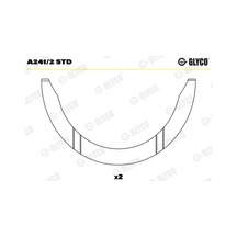 Ay Yatak - Fiat Ducato, Ulysse - Glyco-a2412std