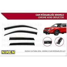 Suzuki Vitara 2015-2026 Cam Rüzgarlığı Nikelajlı