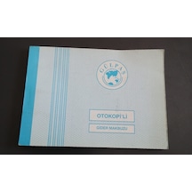 Gülpaş Otokopili Gider Makbuzu Bloknot 50 Yaprak Muhasebe Formu