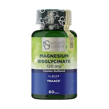 Natures Supreme Magnesium Bisglycinate 120mg 60'lı - 3 Adet Tarı