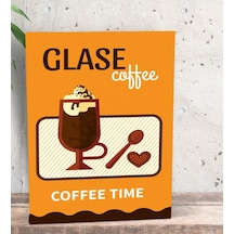 Bk Gift Coffe Tasarımlı Dekoratif Mini Kanvas Tablo 15X20Cm-9