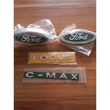 Focus C-max Bagaj Yazısı Ön Arka Arma Logo 2004 - 2011 Modeller Arası Uyumlu