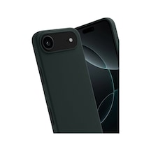 Apple iPhone  Uyumlu-  17 Air First Silikon - Koyu Yeşil