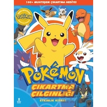Pokemon - Pikachu Çıkartma Çılgınlığı Etkinlik Kitabı