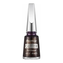 Flormar Glitter Purple Glare 44 Oje 8682536016742