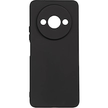 Effox Redmi A3 4g 2024 Kılıf Biye Silikon - Siyah Siyah
