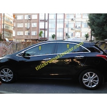 Hyundaı İ30 2012-2016 Krom Cam Üst Çıtası Aksesuarı 10 Parça
