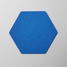 Panda Eva Pano Altıgen 46x40 Turkuaz Mavi