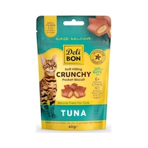 Delibon Cruncy İçi Dolgulu Ödül Bisküvisi - Tunalı 60gr