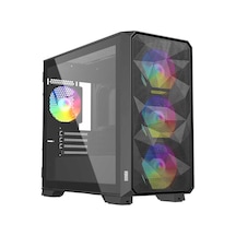 Dragos Diamond 4x ARGB 600W 80+ Plus Oyuncu Bilgisayar Kasası