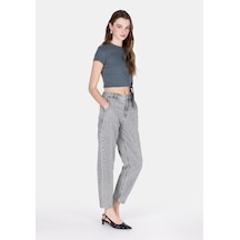 Colin's Colins Barrel Fit Orta Bel Daralan Paça Kadın Koyu İndigo Jean Pantolon Cl1074866 Q1.v1 Dn42217 Denim