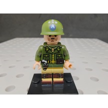 W-047 Ww2 Military Yapı Oyuncakları Asker Figür Us Army General Patton Mjq226