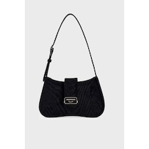Emporio Armani Ayarlanabilir Askılı Kadife Çanta Kadın Çanta Ew001778 Af28100 Uc001 Siyah