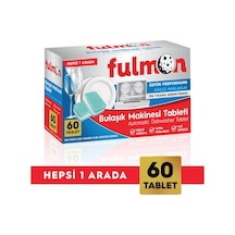 Fulmon Hepsi Bir Arada Bulaşık Makinesi Tableti 60'lı