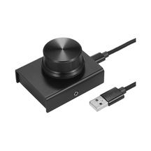 Yunboo Usb Ses Kontrol Çarkı - Bilgisayar İçin Kolay Ses Ayarı, 2m Kablo, Sessiz Mod
