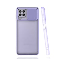 Samsung Galaxy M32 Uyumlu Kılıf Zore Lensi Kapak