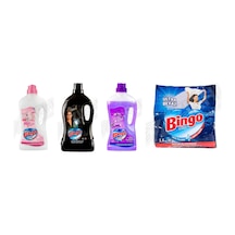 Bingo Yüzey Tem. Fresh 2.5 Lt + Siyahlar 3 Lt + Yüzey Tem. Fresh 2.5 Lt + Beyazlar İçin Ultra 1.5 Kg 4'lü Set Diğer