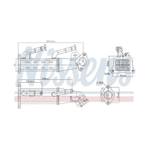 Ford Ranger Egr Sogutucusu 3.2 Tdci 2012-2018 Nıssens 989404