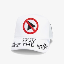 Goorin Bros Poke The Bear Unisex Beyaz Şapka 101-1741 Beyaz