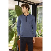 Kly 9266 Midi Yaka Pijama Takım 001