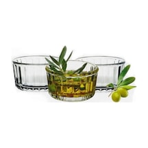 Paşabahçe 12'li Ramekin Mini Kase, 8 Cm, Şeffaf, Cam Çok Renkli