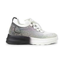 Deery Kadın Taş Detaylı Siyah Sneaker Ayakkabı - K0516zsyhc01 Siyah Deery Kadın Taş Detaylı Siyah Sneaker Ayakkabı - K0516zsyhc01 Siyah