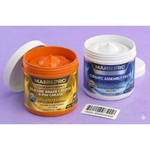 Mann Pro Kaliper Pimi Gresi + Goldlewis & Seramik Bazlı Montaj Pastası Fren Bakım Yağ Seti 2 x 100 G