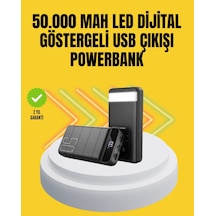 Hubrendy Tekno Profesyonel 50.000 Mah Powerbank Aynı Anda Birden Fazla Cihaz Şarj Eden, Dayanıklı Diğer
