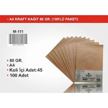 Kraft Kağıt A4 100'lü Paket
