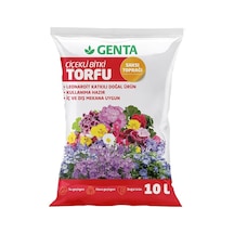 Ayrex Genta Çiçekli Bitkiler İçin Saksı Toprağı 10 Lt 0