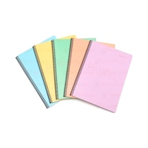 Mynote Flex Pastel Defter Spiralli Pp Kapak 100Yp Kareli A4
