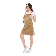 Luvmabelly Myra6310 Kot Hamile Jile Elbise-taş