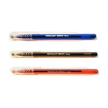 Büro 1.0 Mm Tükenmez Kalem 3'lü Set Tk.k Tek Ebat Siyah-mavi-kırmızı Diğer
