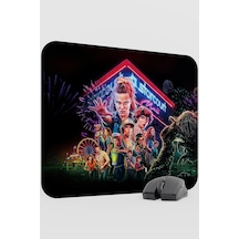 Stranger Things V2 48x40 Xl Gaming Kauçuk Kaymaz Taban Mouse Pad Fare Altlığı