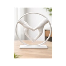 Urartu 3d Kalp Şeklindeki Eller Heykeli Modern Aşk Sembolü Model:hbcv0000gcgfsg