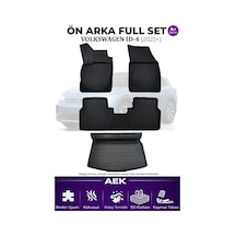 Volkswagen İ.d4 2021+ 5d Karbon Paspas Takımı +3d Pvc Bagaj Havuz