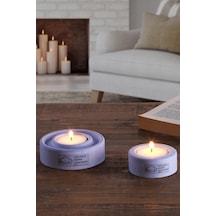 Holder 2'li Set Mumluk Tea Light Mumluk Seti Dekoratif Şamdan Mumluk 001
