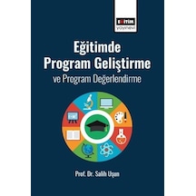 Eğitimde Program Geliştirme Ve Program Değerlendirme / Prof. D...