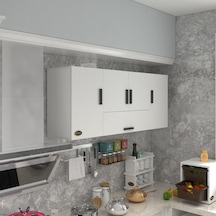 Kenzlife hazır mutfak acus22 byz 060*150*22 mutfak banyo dolabı kapaklı raflı Kenzlife hazır mutfak acus22 byz 060*150*22 mutfak banyo dolabı kapaklı raflı