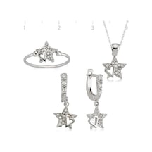 Gümüş Yıldız Kadın Set (551167857)