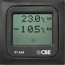 Cbe Ortam Gösterge Pt638/g İç Ve Dış Derece