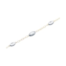Gülaylar - Altın 14 Ayar Taşsız Klasik Bileklik N11.15069 Sarı Altın