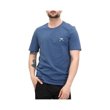 Raru Agnıtıo Erkek Pamuklu Petrol Günlük T-Shirt Raru Agnıtıo Erkek Pamuklu Petrol Günlük T-Shirt