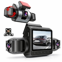 4 Kanallı Wifi Araç Kamerası 1080p Full Hd Gece Görüşlü 170 Geniş Açı Park Modu Dash Cam