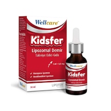Wellcare Kidsfer Lipozomal Demir Damla 30Ml