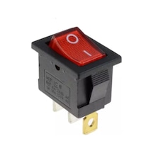 Ic-118 Anahtar Küçük On - Off Işıklı 3 Bacaklı 1 Adet-Yeşil