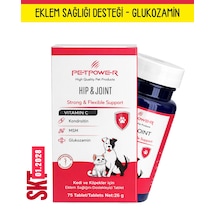 Petpower Kedi Köpek Kas Ve Kıkırdak Glukozamin, Kondroitin, Msm Tablet 75 Adet
