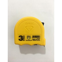 Dekor Şerit Metre Sarı 3m 16 MM 294